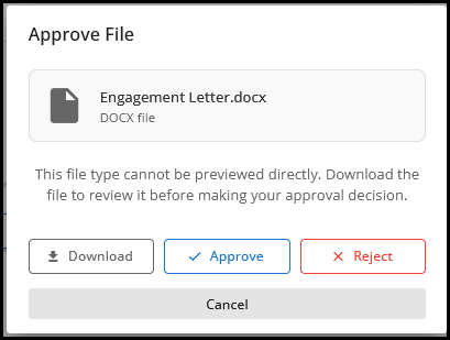 Download to review file